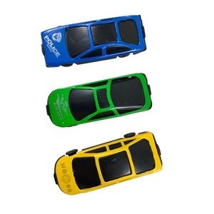 3 pc out of 5 pc Die cast Metal motto wheels set